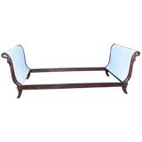 Antique French Style Swan Daybed