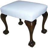 Chippendale Style Claw and Ball Stool