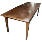 Large Vintage French Farm Table