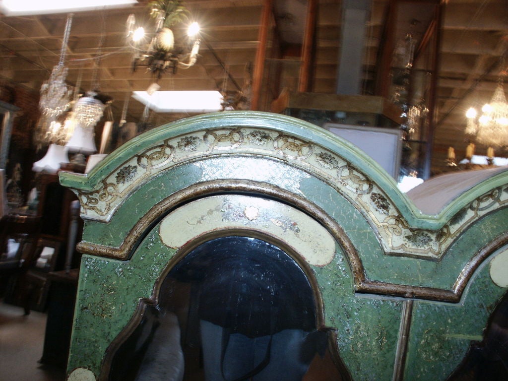 Chinoiserie Double Domed  Bureau Bookcase