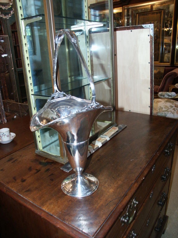 Sterling Silver Flower Basket