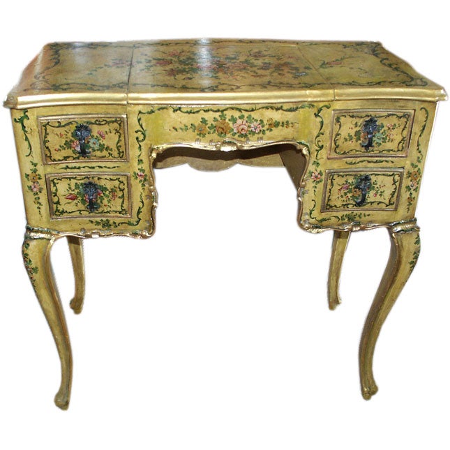 19th C Venetian Vanity or Desk