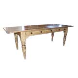 Large Pine Harvest Table