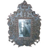 Ornate Vintage Spanish Style Mirror