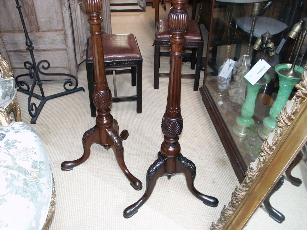Pair of George III  Style Urn Stands