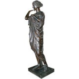 Large Bronze figure of a Woman by Ron Sauvage