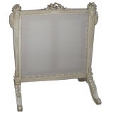 Antique French Fire Screen