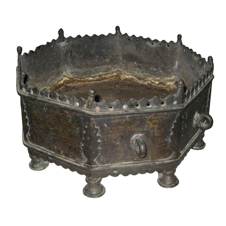 Early Bronze Brazier For Sale
