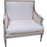 Painted French Marquise in White