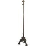 Stunning Early 20th C Bronze Floor Lamp or torchere