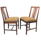 Set of 6 Mid-Century Modern Rosewood Dining Chairs-B Frihagen