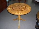 Swedish Neo-Classical Compass Rose Table