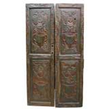 Antique Pair of Carved Doors
