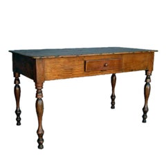 19th Century Table With Two Drawers