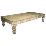 Large Scale Weathered Coffee Table