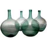 19th Century Hand Blown Wine Bottles