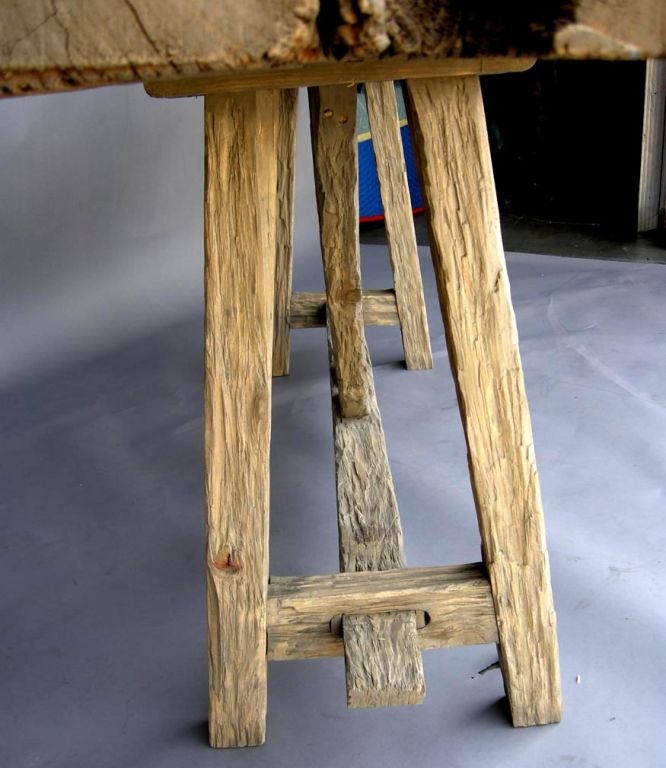 Weathered Japanese Elm Table
