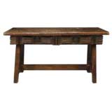 Italian Baroque Style Walnut Table