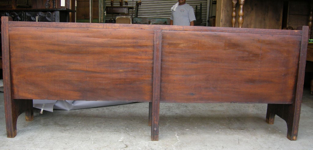 Early 20th Century American Train Station Bench 1
