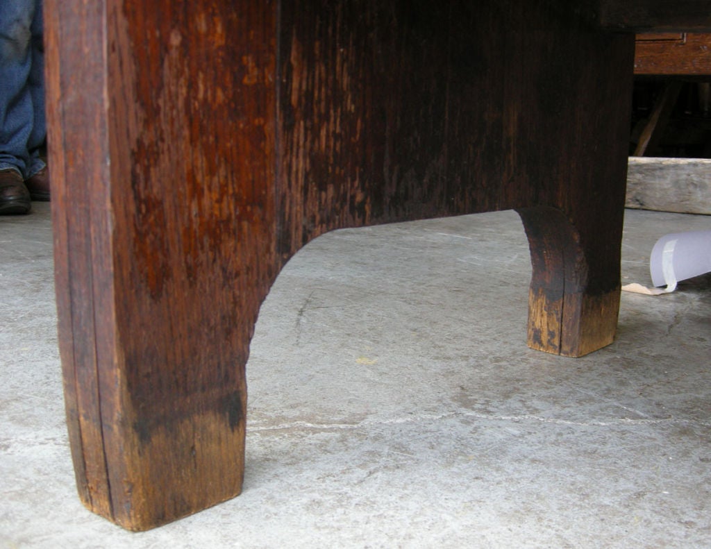 Early 20th Century American Train Station Bench 4