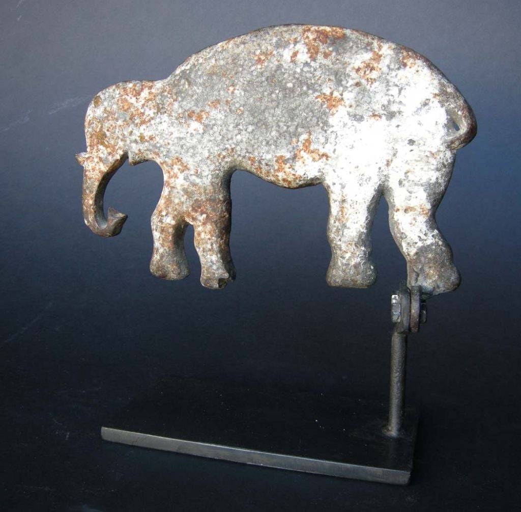 Antique American Carnival Elephant