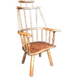 Primitive 19th  Century Windsor Chair
