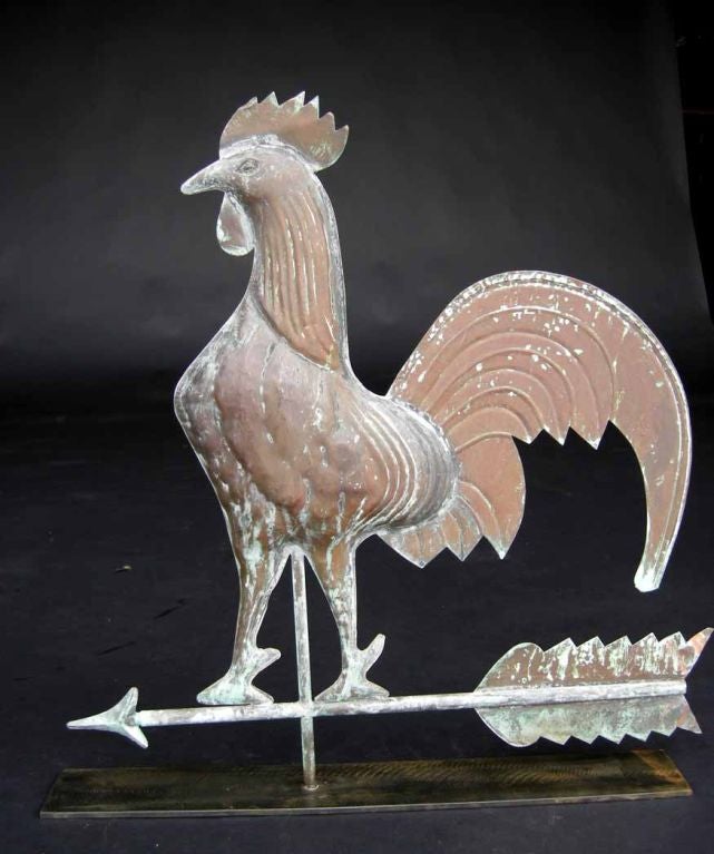 19th Century Copper Weather Vane