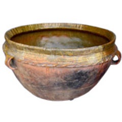 19th Century Antique Guatemalan Large Ceramic Pot/Planter 10