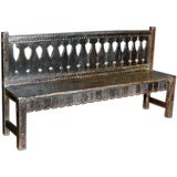 19th c.  Guatemalan Bench