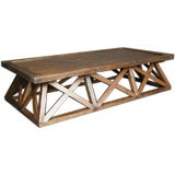 Antique Door X Coffee Table