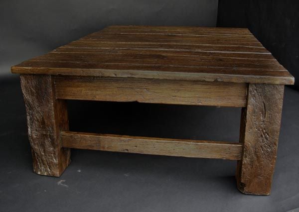 Reclaimed Tropical Wood Coffee Table At 1stdibs Guatemalan Reclaimed Tropical Wood Coffee Table For
