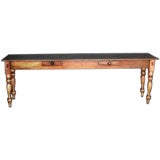 19th c. Narrow Console table