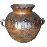 19th c. Ceramic Florero Pot