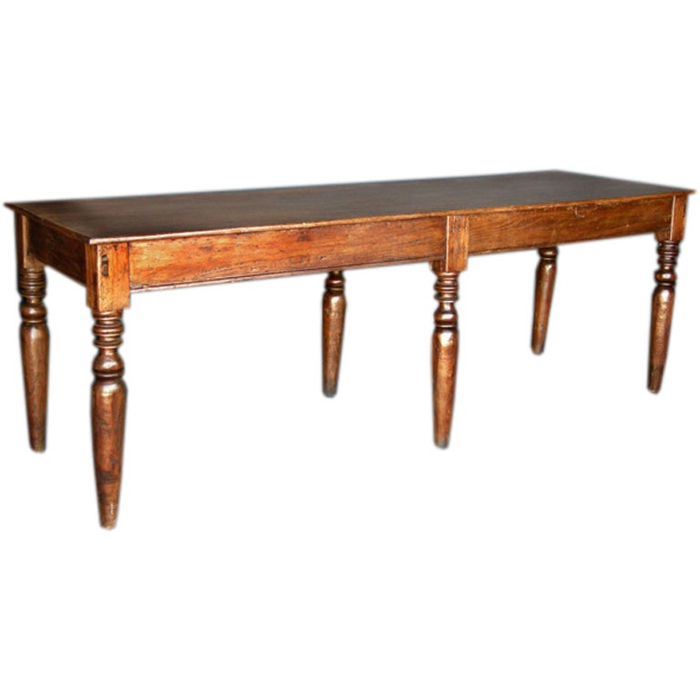 Antique Table With Six Legs