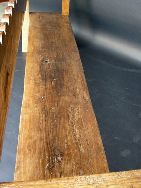 scallop bench