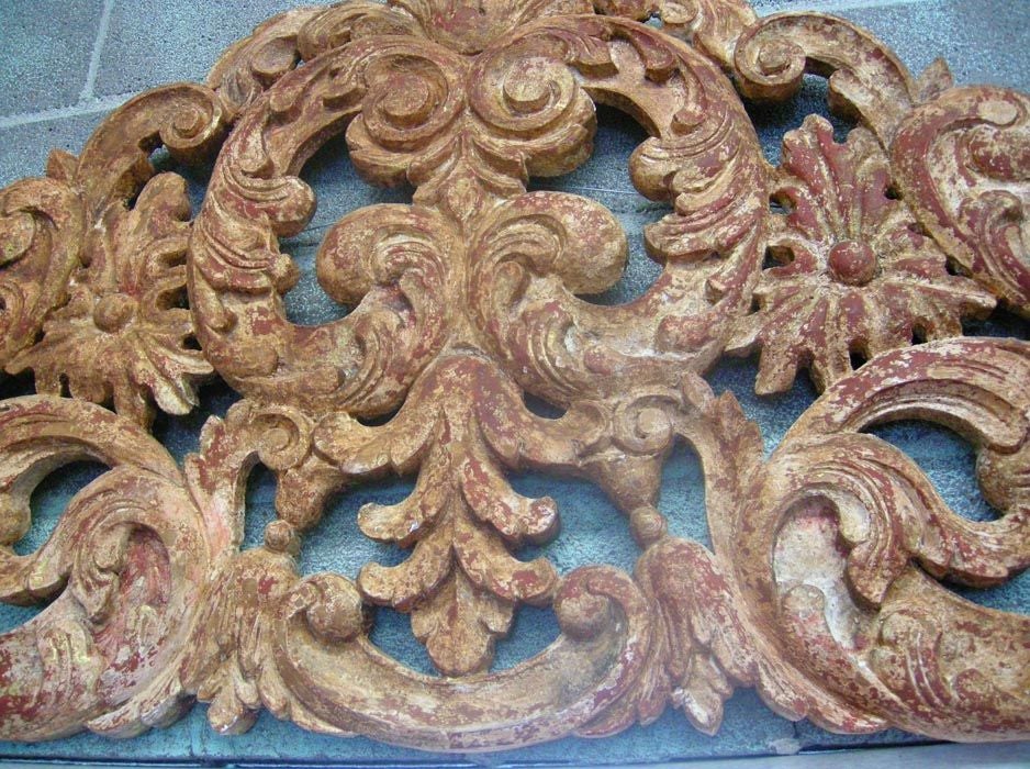 Decorative Mahogany Carving