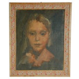 Interesting Oil Painting of a Girl