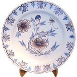 18th c English Delft Charger
