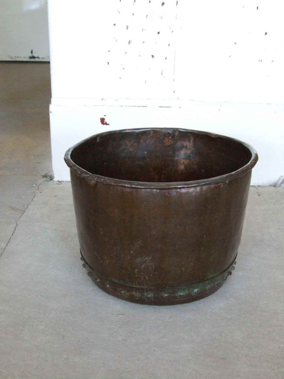 18th c. English Copper Apple Kettle