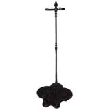 Antique 19th C iron firetool stand