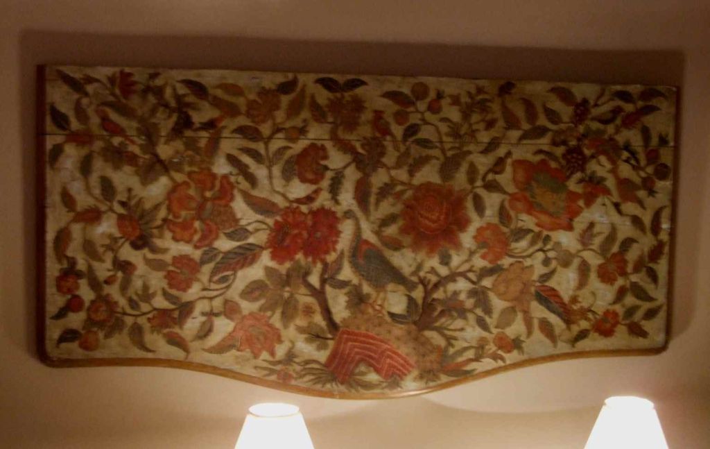 18th Century Italian Lacca Povera Commode Top