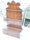18th c. Welsh Hanging Oak Spoon Cupboard