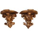 Pair of Late 18th Early 19th C Italian Wall Brackets