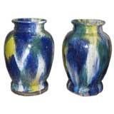 Pair of French Ceramic Vases