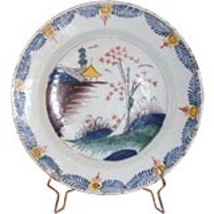 Delft Polychrome Charger 9