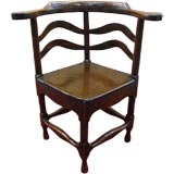 Antique Exceptional 18th Century Welsh Corner Chair