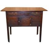Antique Rare English Country Side Table/Cabinet