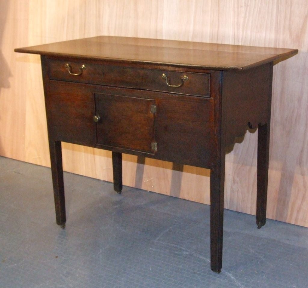 Rare English Country Side Table/Cabinet