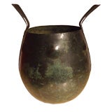 Bronze Patinated Copper Vessel Attributed to C.F.A. Voysey