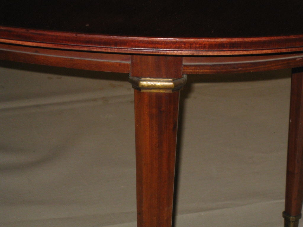 Jansen 9 1/2 foot Mahogany Dining Table